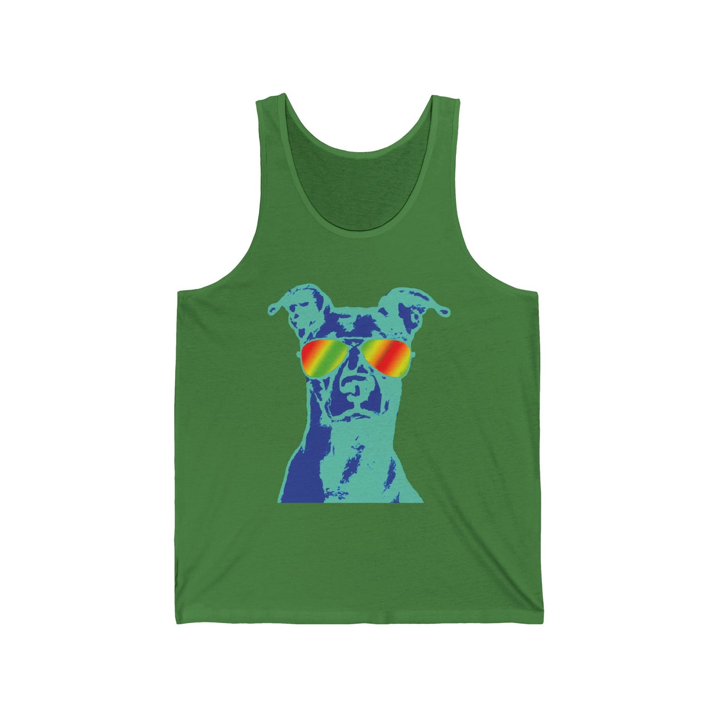 Vizsla Sunglasses Tank Top — Southern California Dog Lover Tee