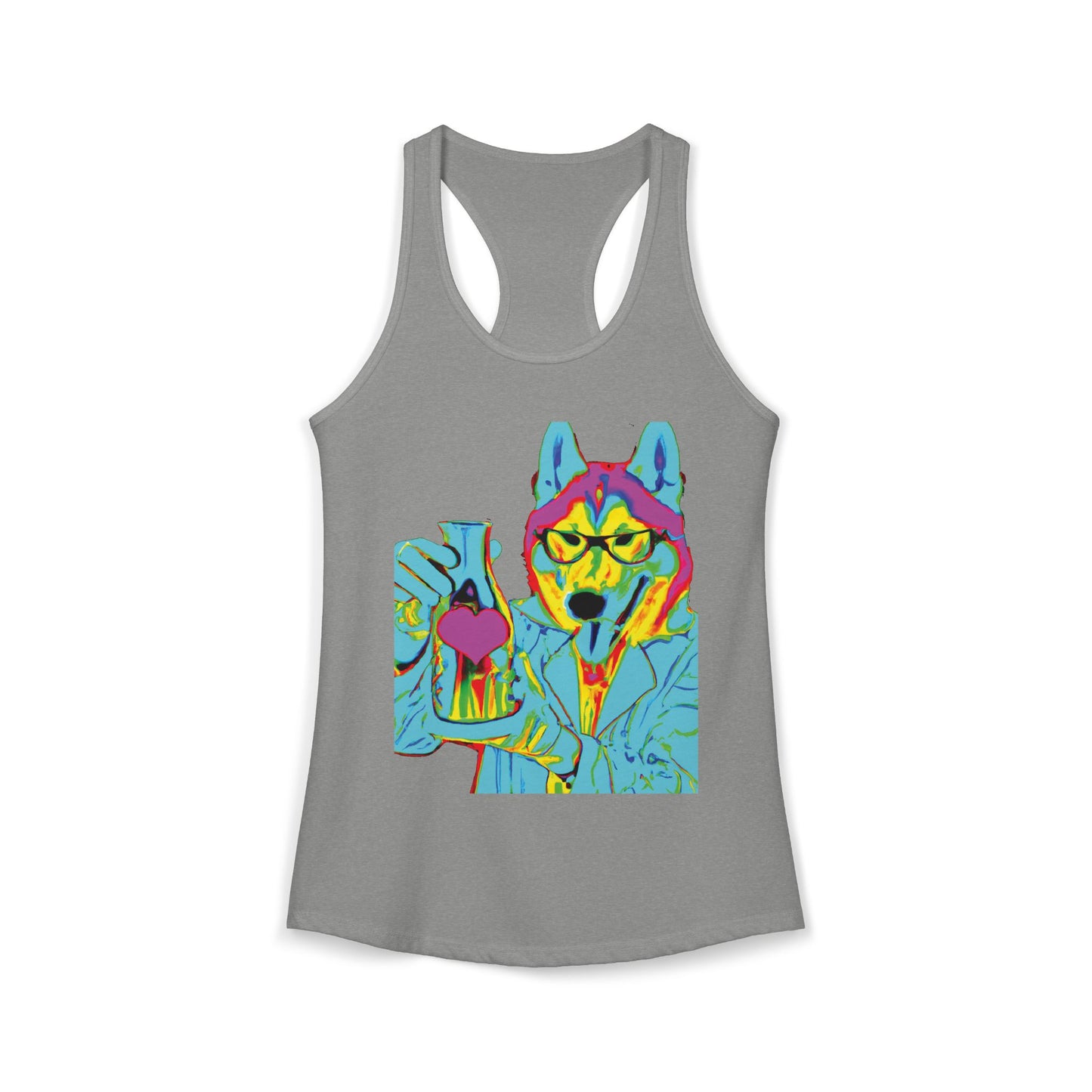 Husky Love Potion Racerback Tank