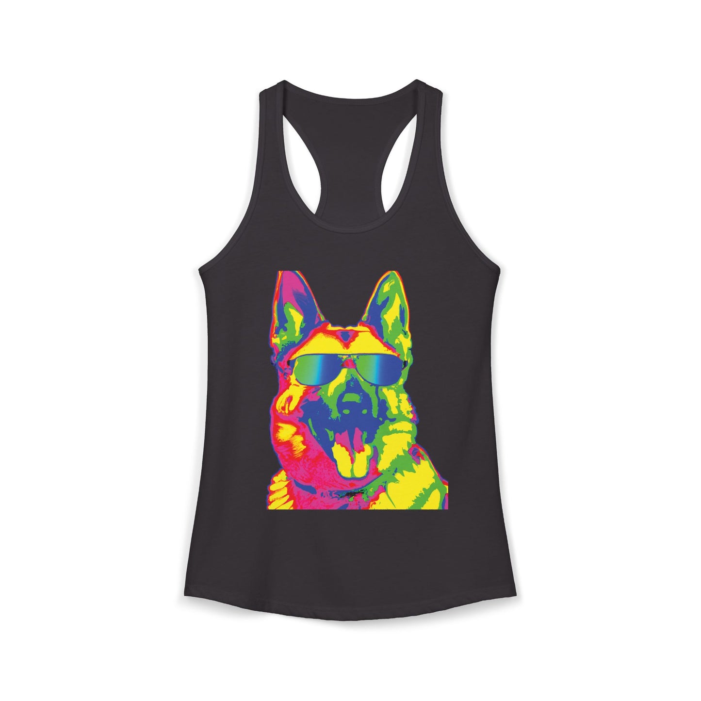 So Cal German Shepherd Women's Racerback Tank