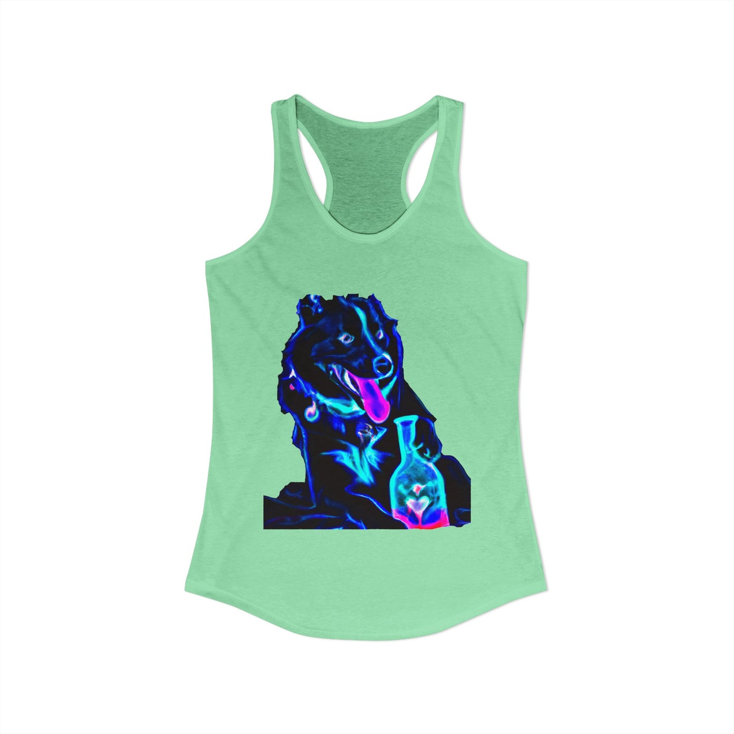 German Shepherd Love Potion Tank Top — Women's Racerback