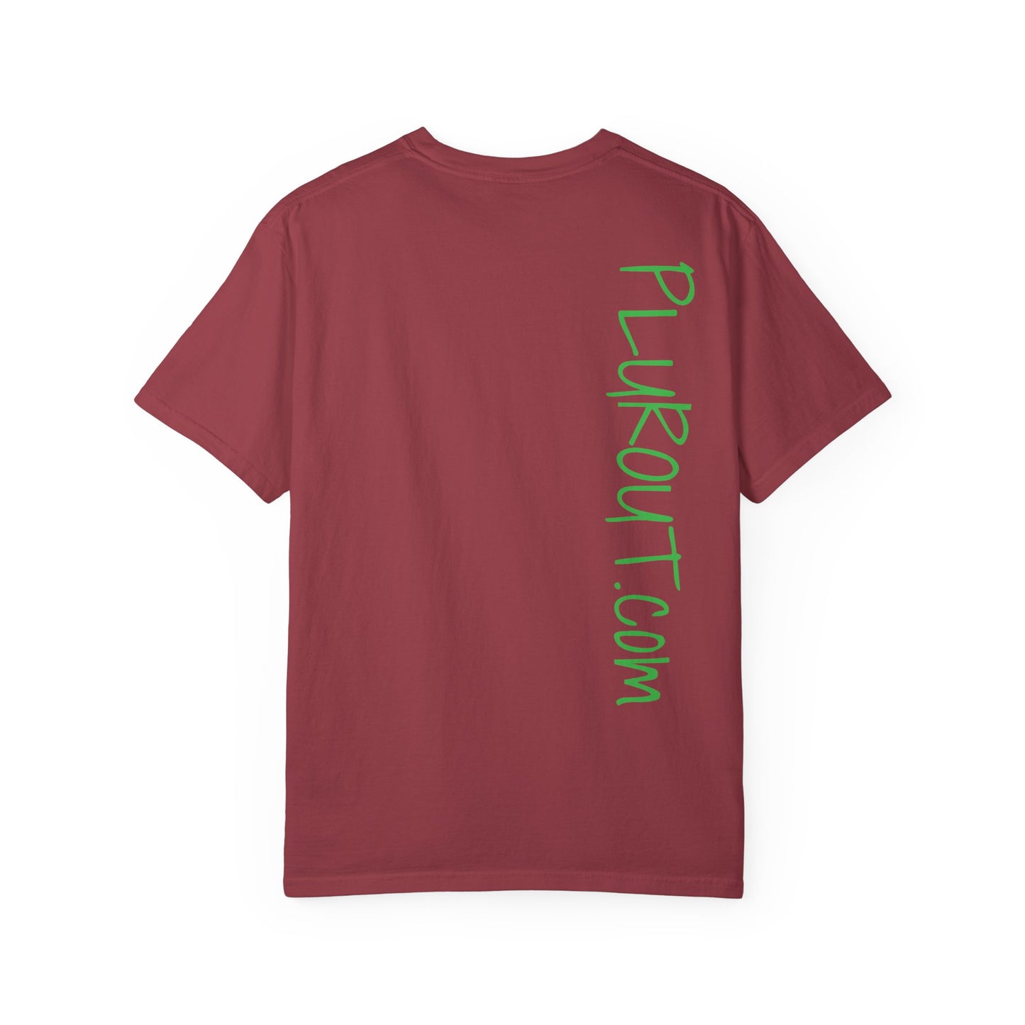 Scientist Wolf Graphic T-Shirt — 'PLUROUT.com' Back Print
