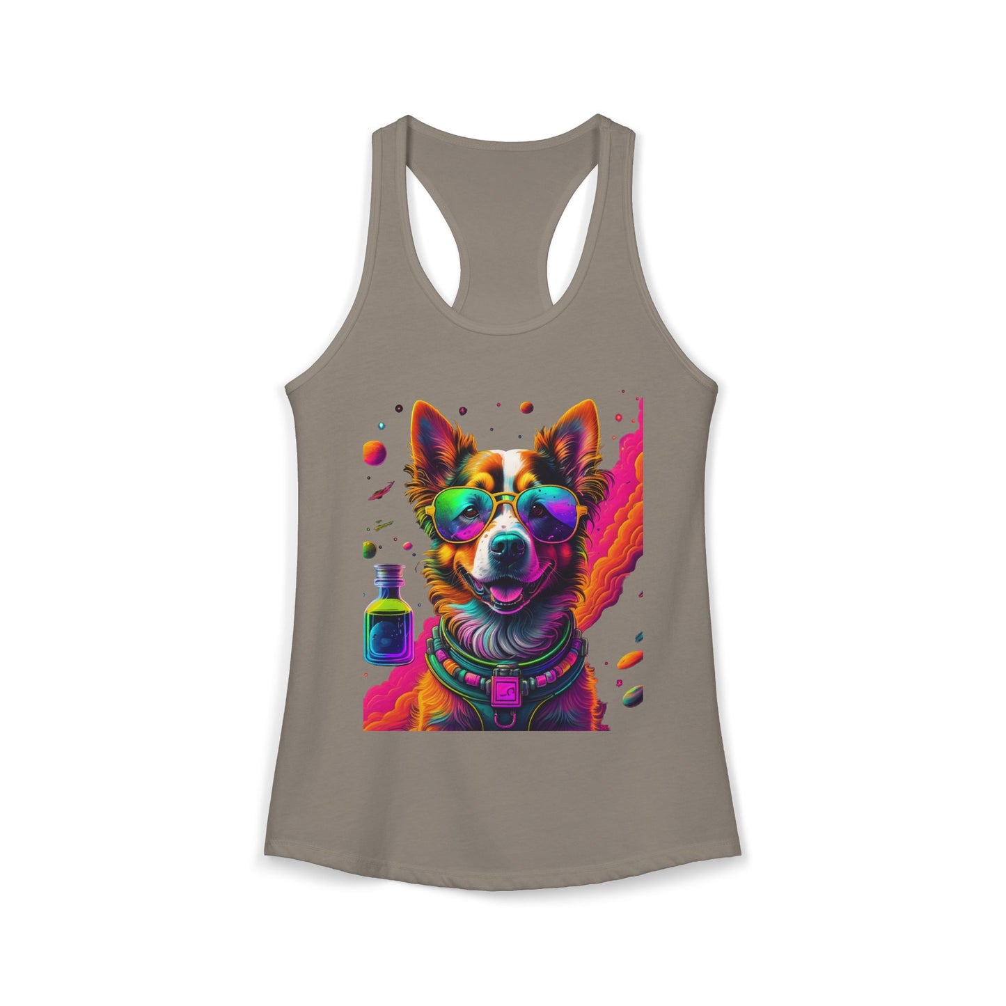 Corgi Potion Love Racerback Tank — Cute Magical Dog Tank Top