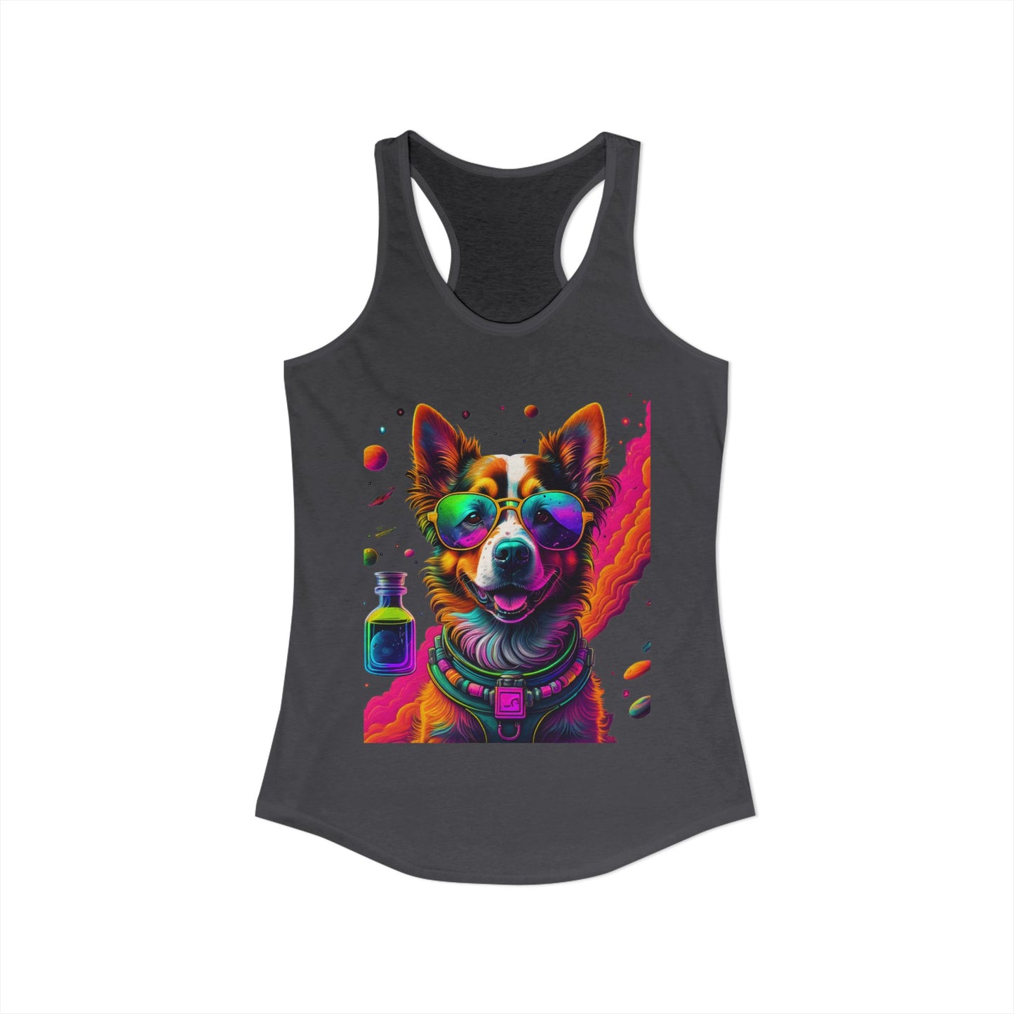 Corgi Potion Love Racerback Tank — Cute Magical Dog Tank Top