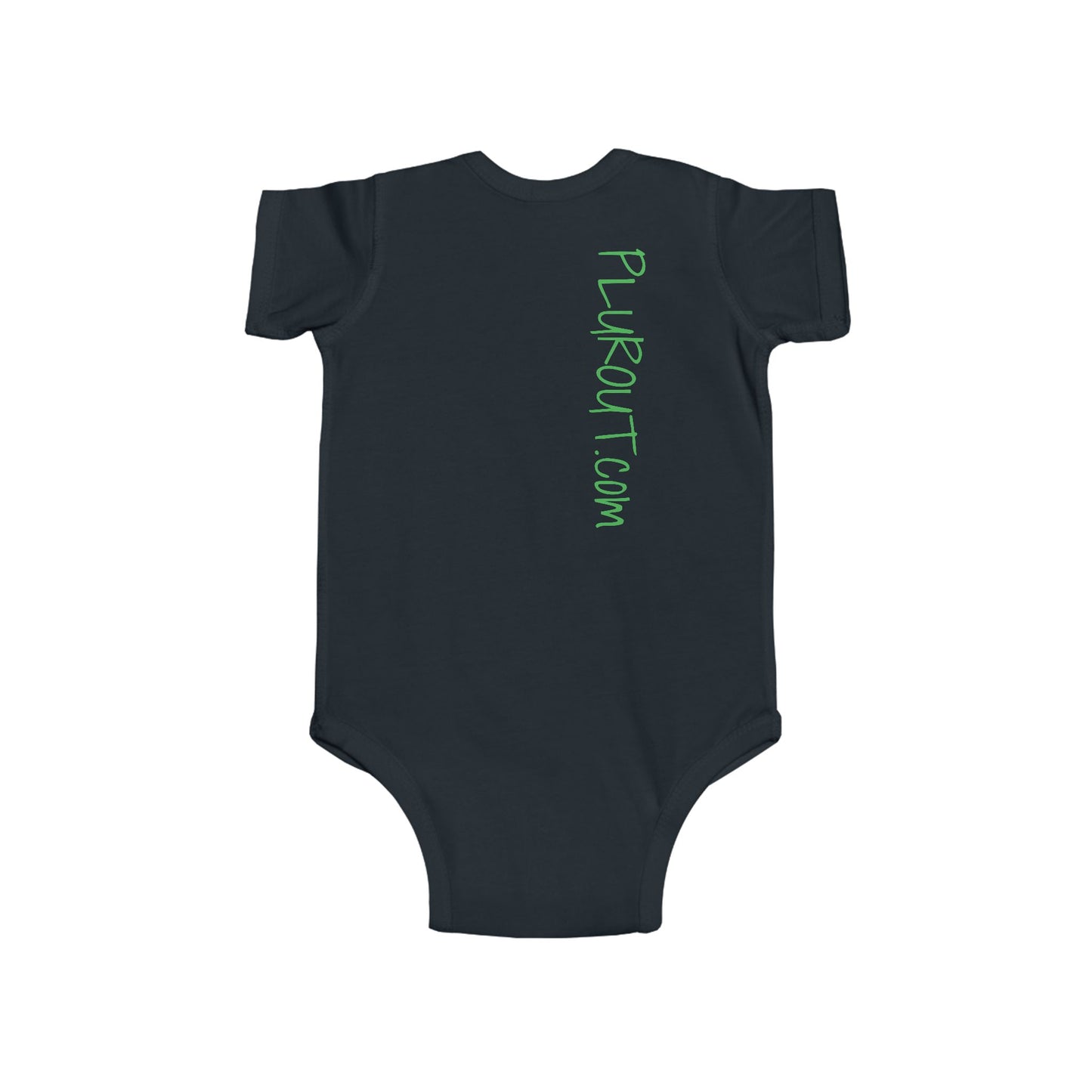Cool Pug Baby Bodysuit — Neon Sunglasses Puppy Infant Onesie