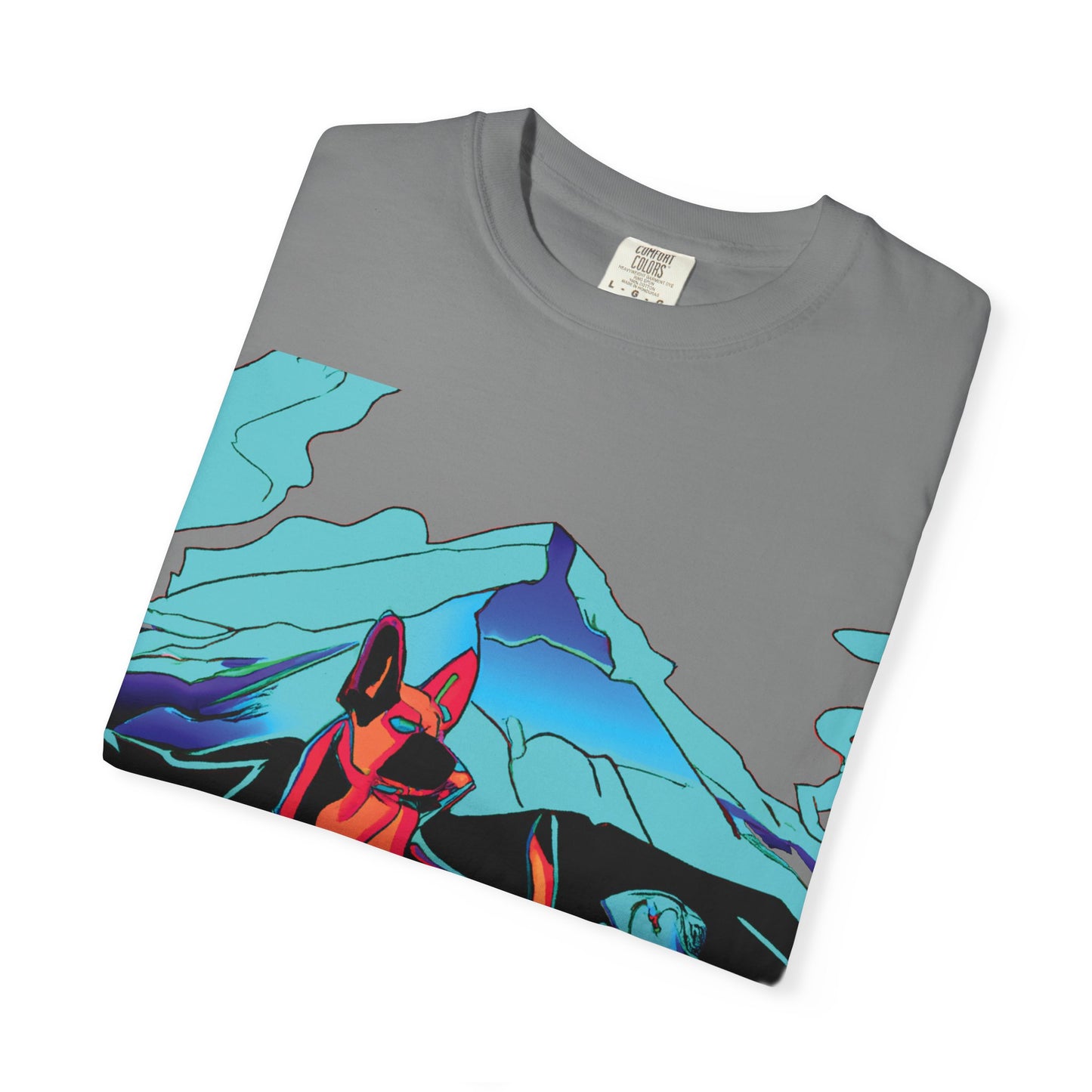 Pop Art Mountain Dogs Graphic Tee