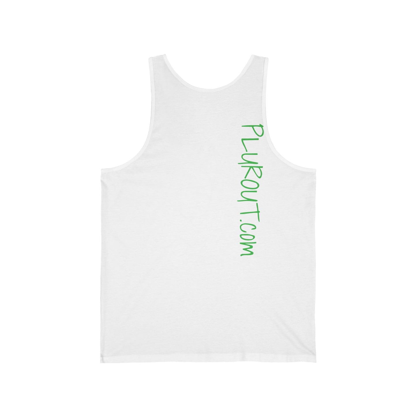 Sphynx Cat Neon Graphic Tank Top — Retro Pink & Green Hairless Cat Design