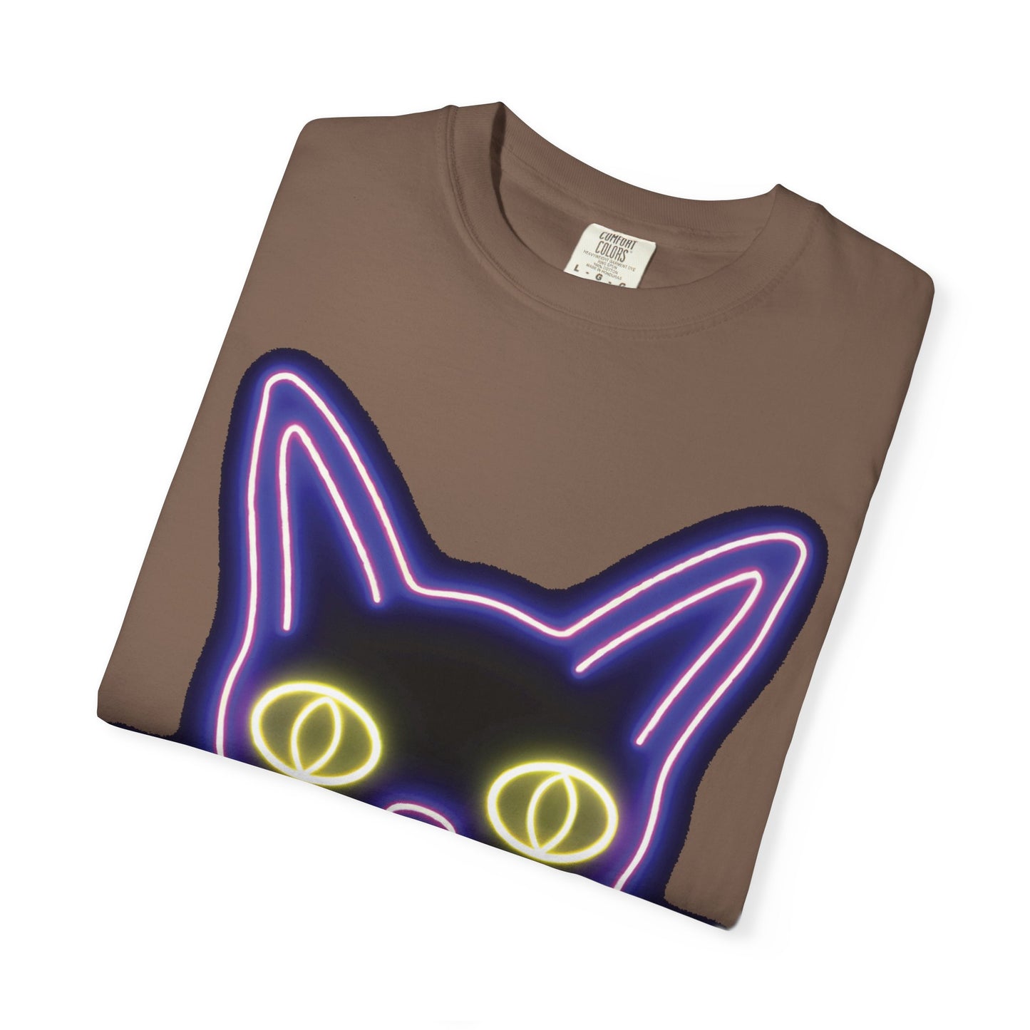 Neon Cat Graphic Tee