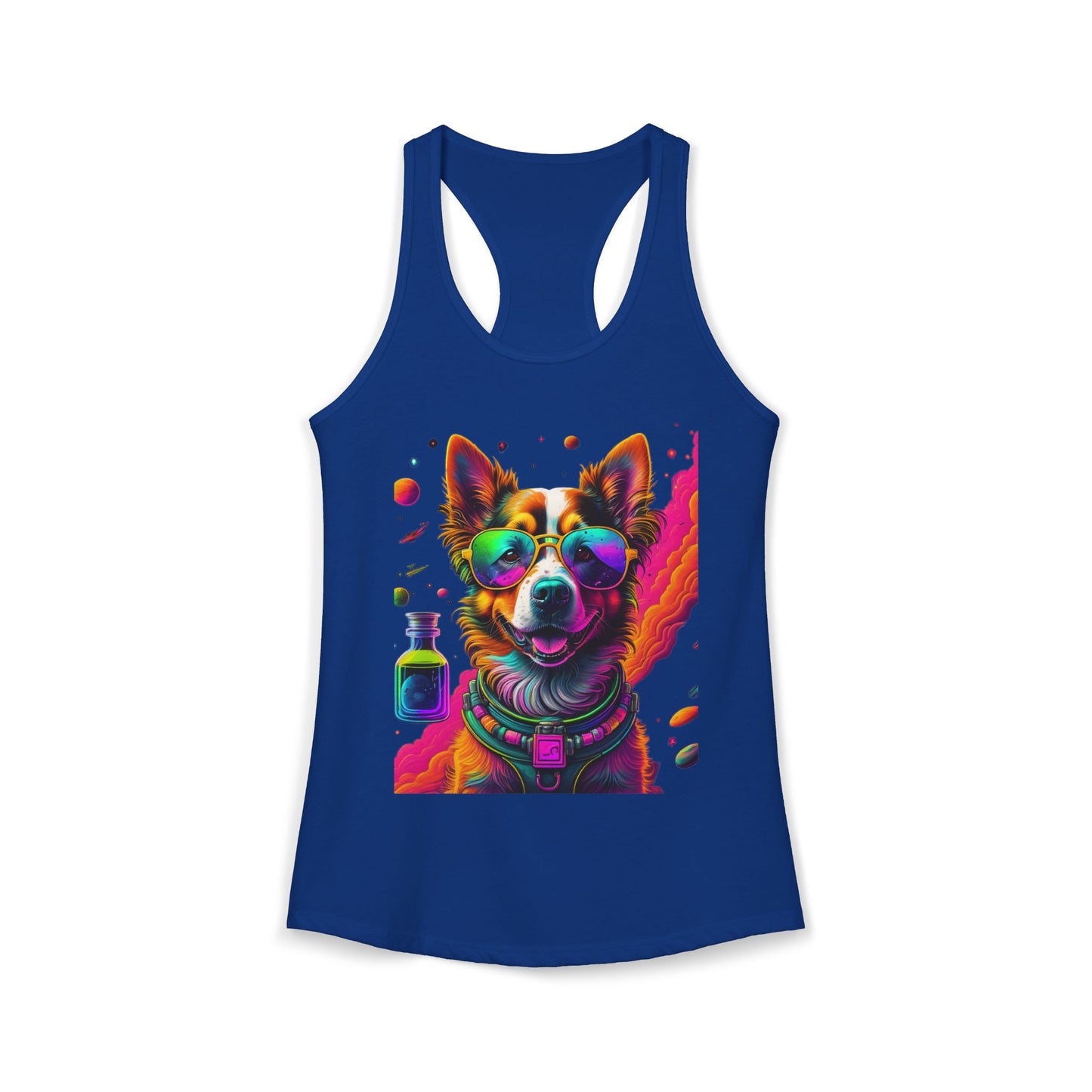 Corgi Potion Love Racerback Tank — Cute Magical Dog Tank Top