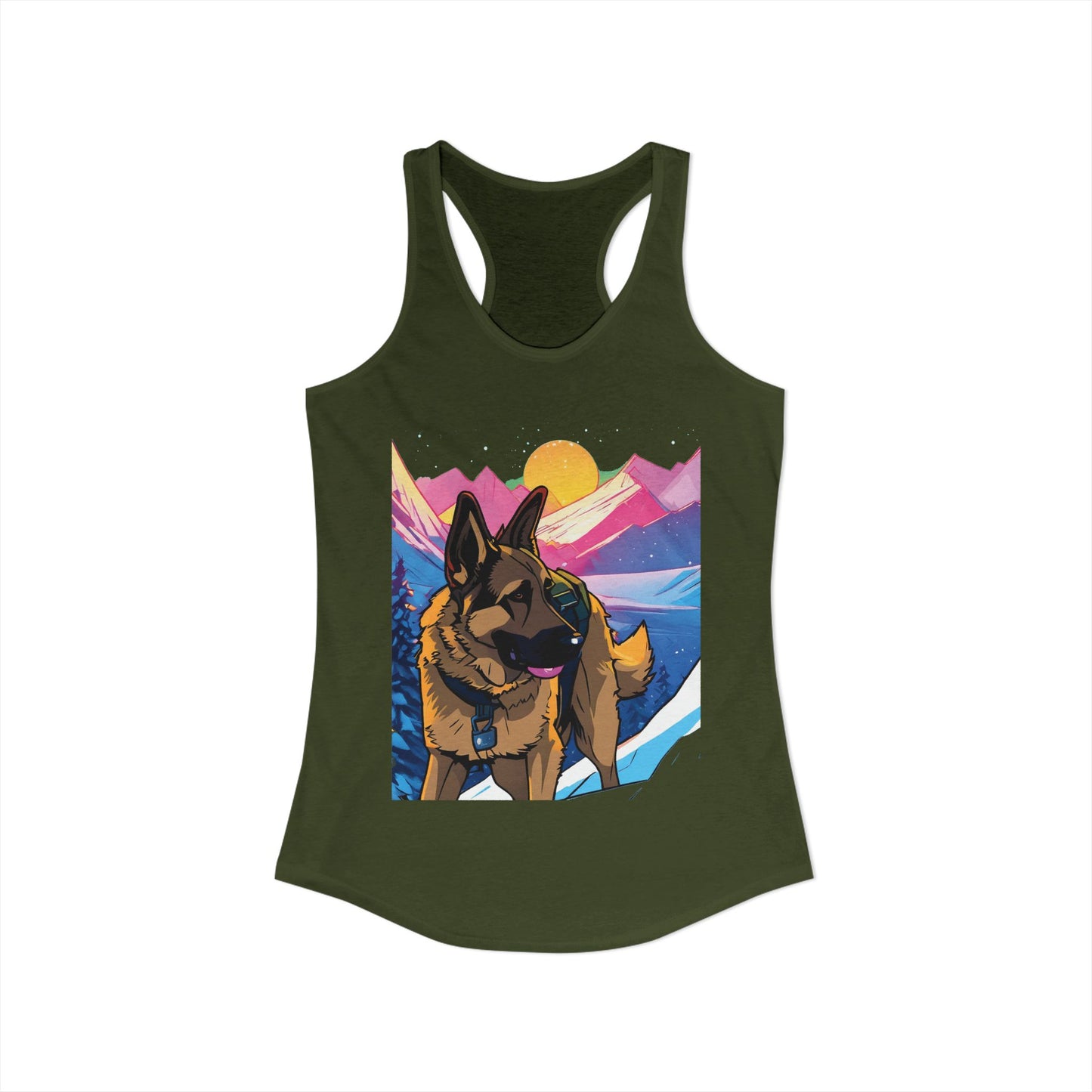 GSD Living Life Women's Racerback Tank