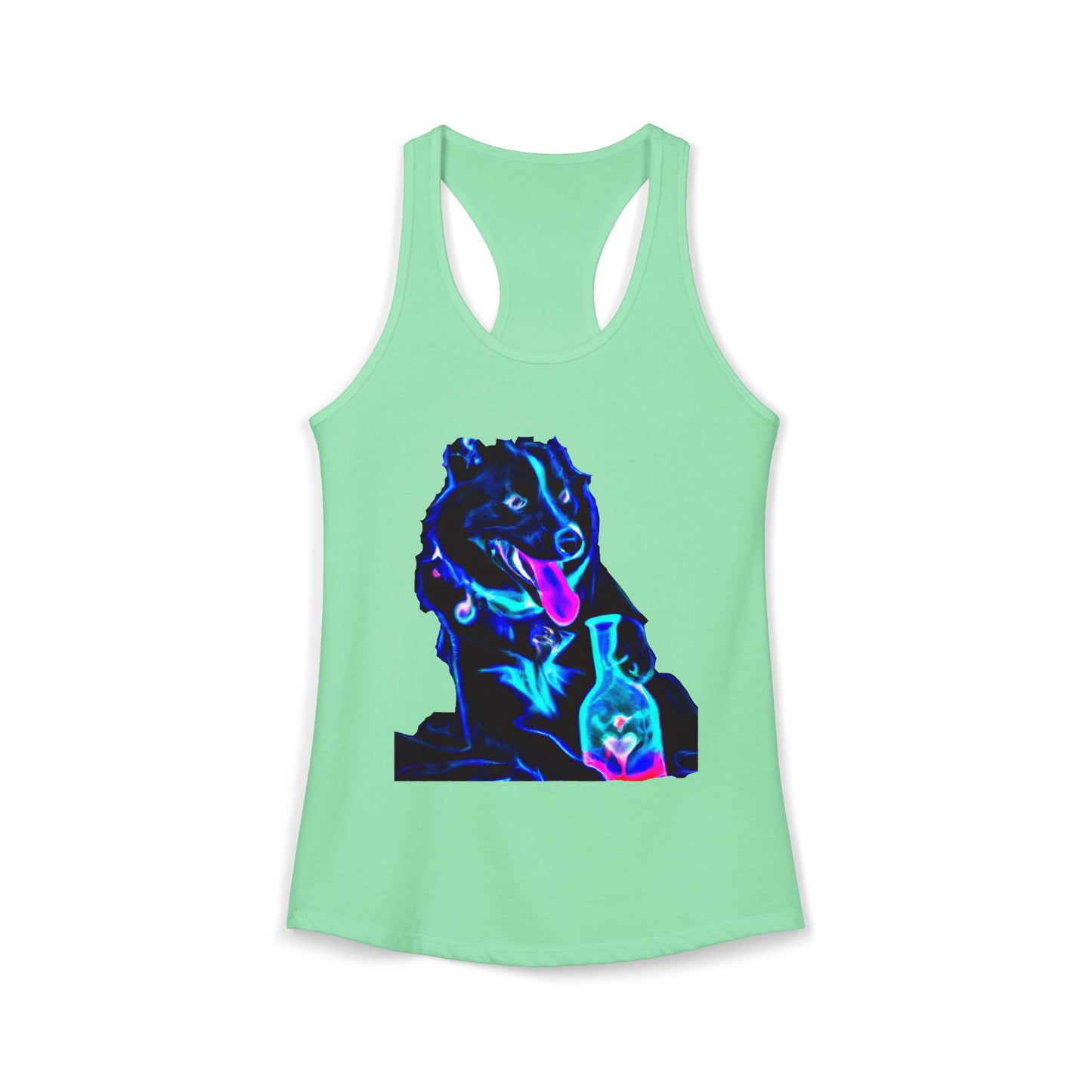 German Shepherd Love Potion Tank Top — Women's Racerback