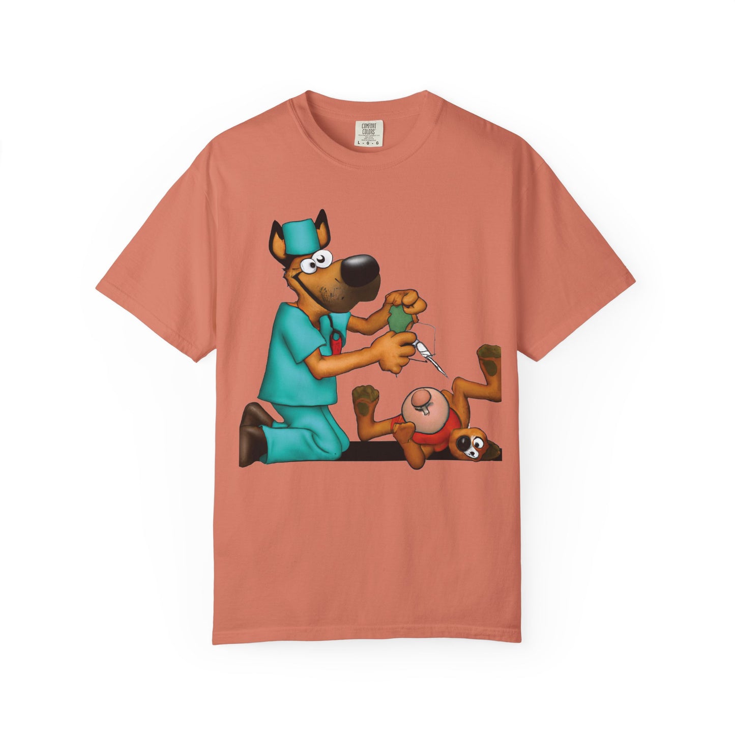 Dog Doctor Garment-Dyed T-shirt