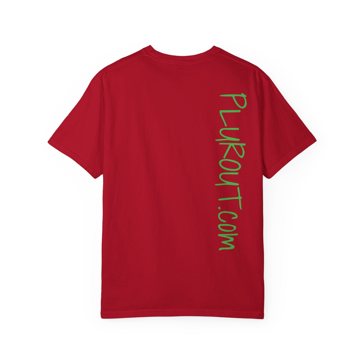 Scientist Wolf Graphic T-Shirt — 'PLUROUT.com' Back Print