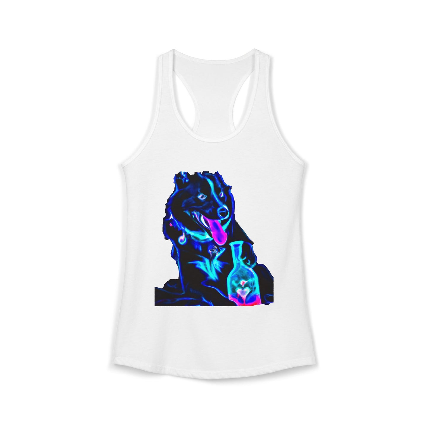 German Shepherd Love Potion Tank Top — Women's Racerback