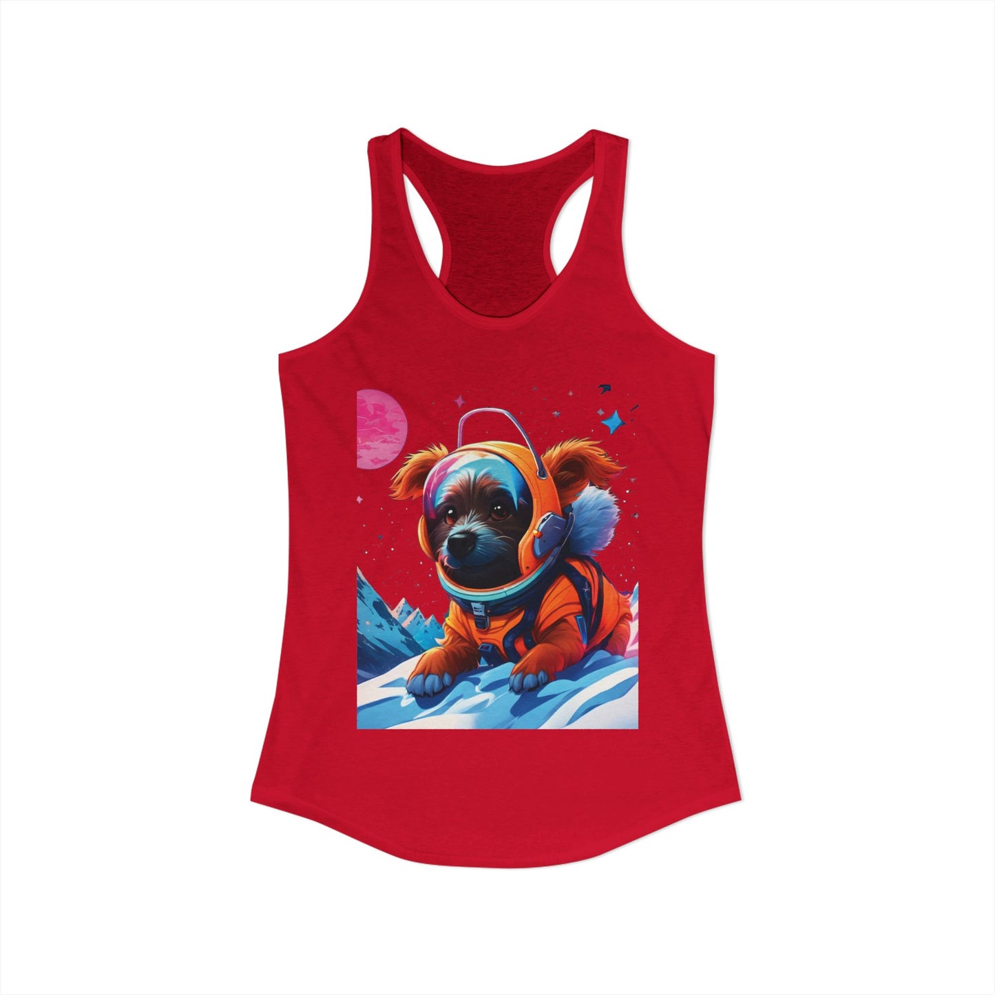 Snow Day Women's Ideal Racerback Tank