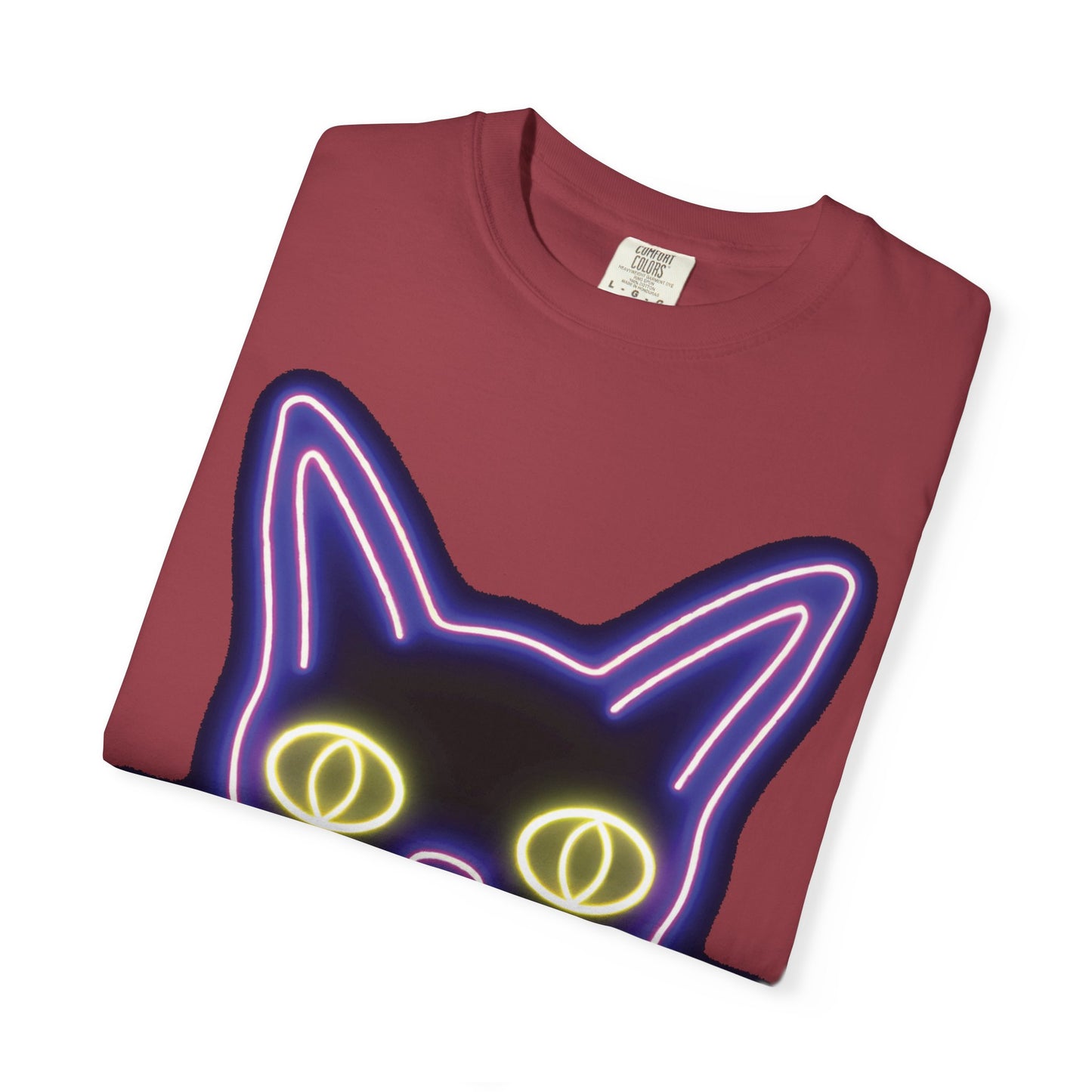 Neon Cat Graphic Tee