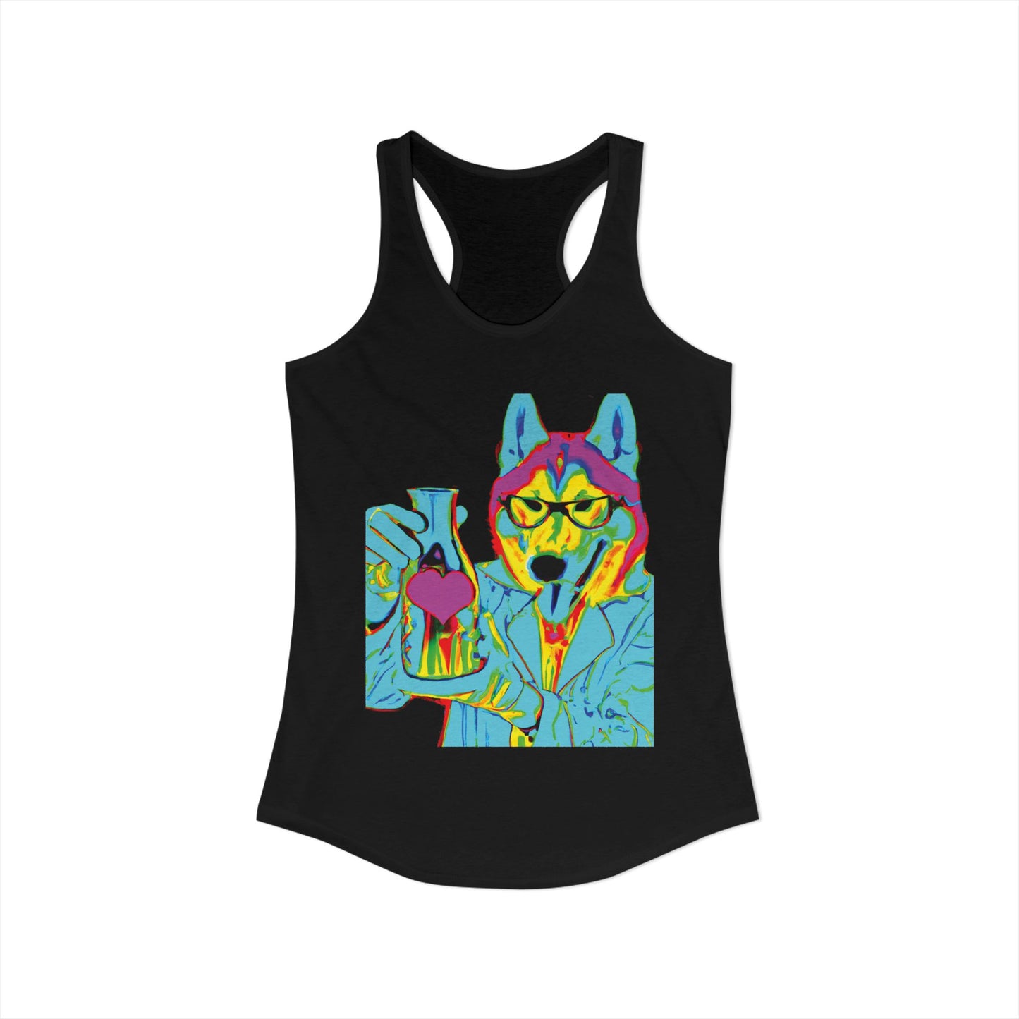 Husky Love Potion Racerback Tank