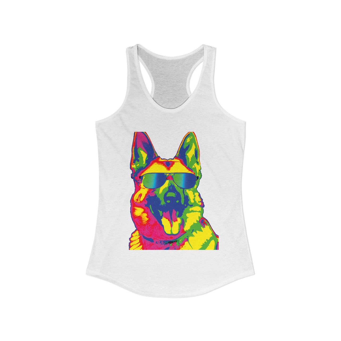 So Cal German Shepherd Women's Racerback Tank