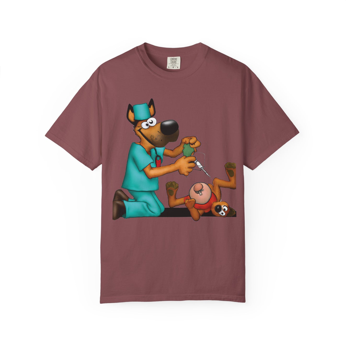 Dog Doctor Garment-Dyed T-shirt