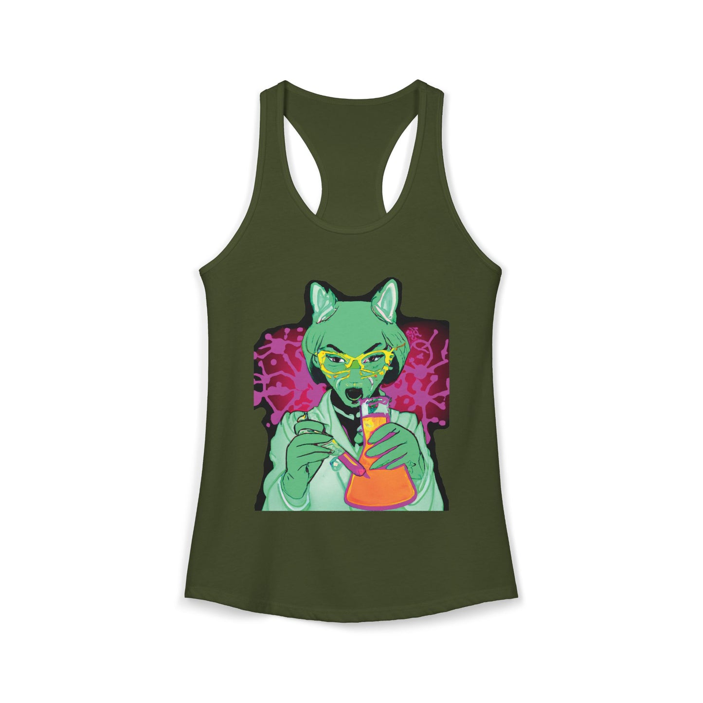 Fox Love Potion Racerback Tank