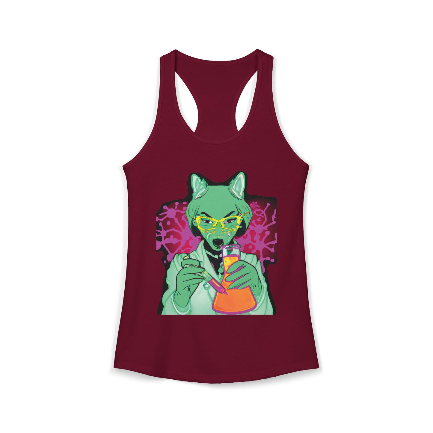 Fox Love Potion Racerback Tank