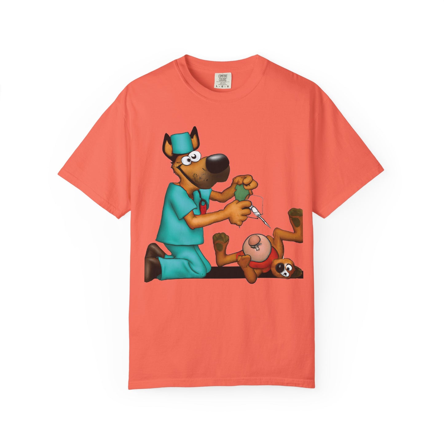 Dog Doctor Garment-Dyed T-shirt