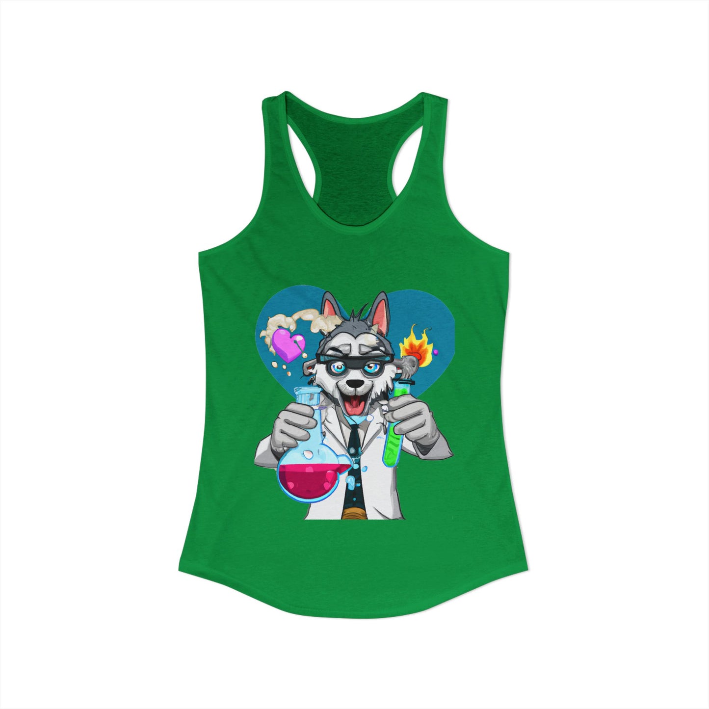 Husky Love Potion Tank Top — Cute Pet Graphic Racerback