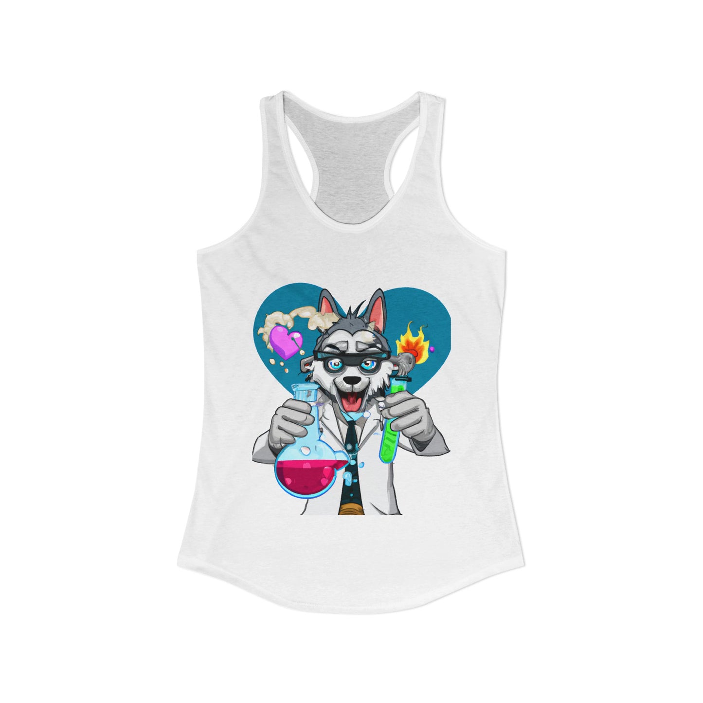 Husky Love Potion Tank Top — Cute Pet Graphic Racerback