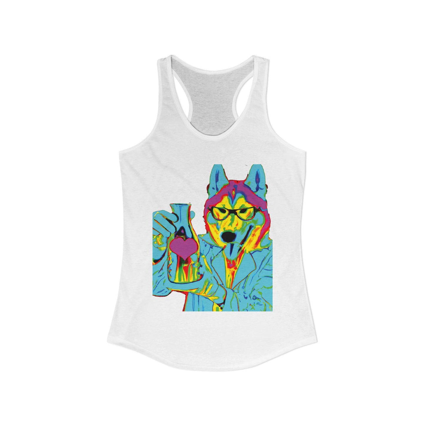 Husky Love Potion Racerback Tank