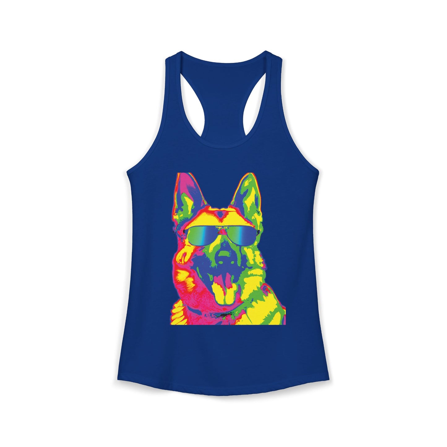 So Cal German Shepherd Women's Racerback Tank