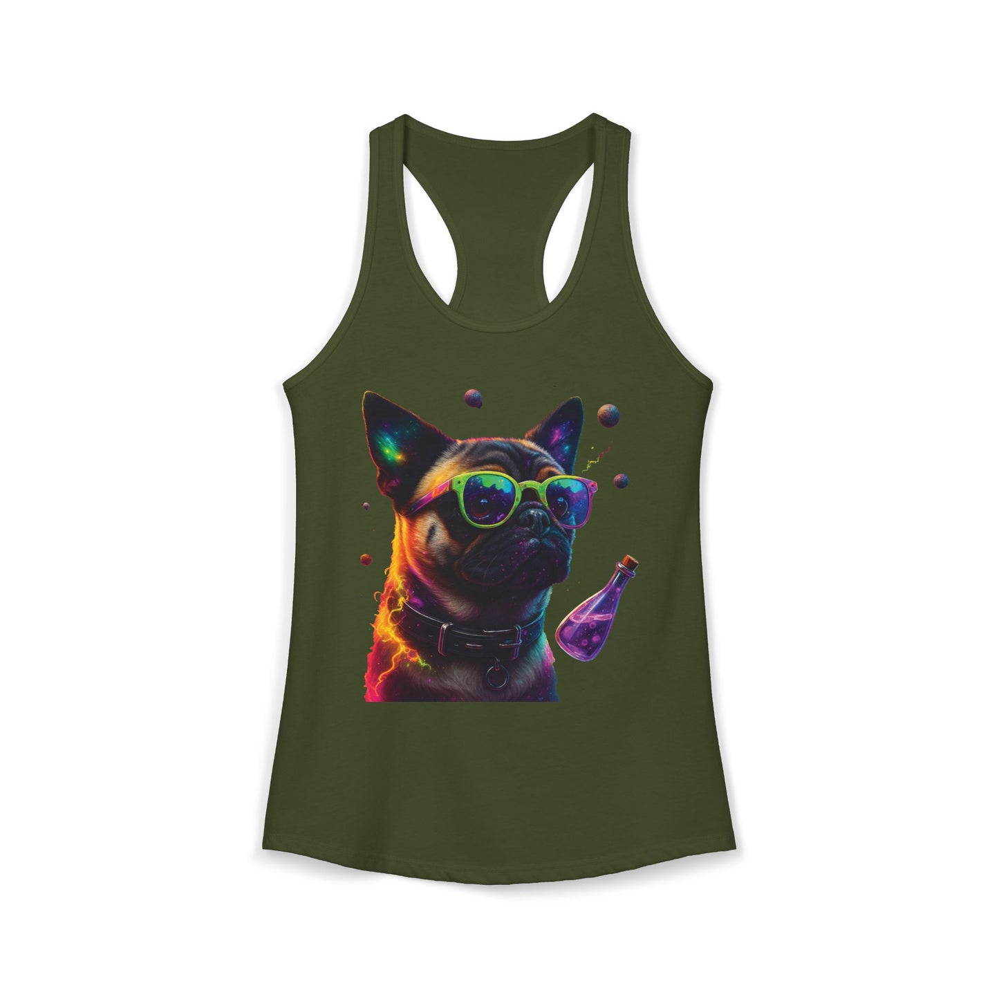 Pug Lyfe Racerback Tank