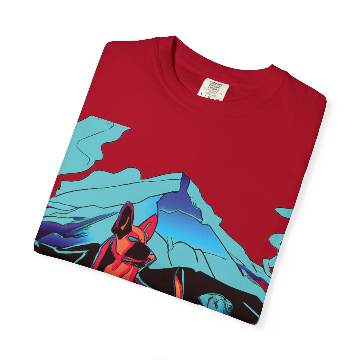 Pop Art Mountain Dogs Graphic Tee