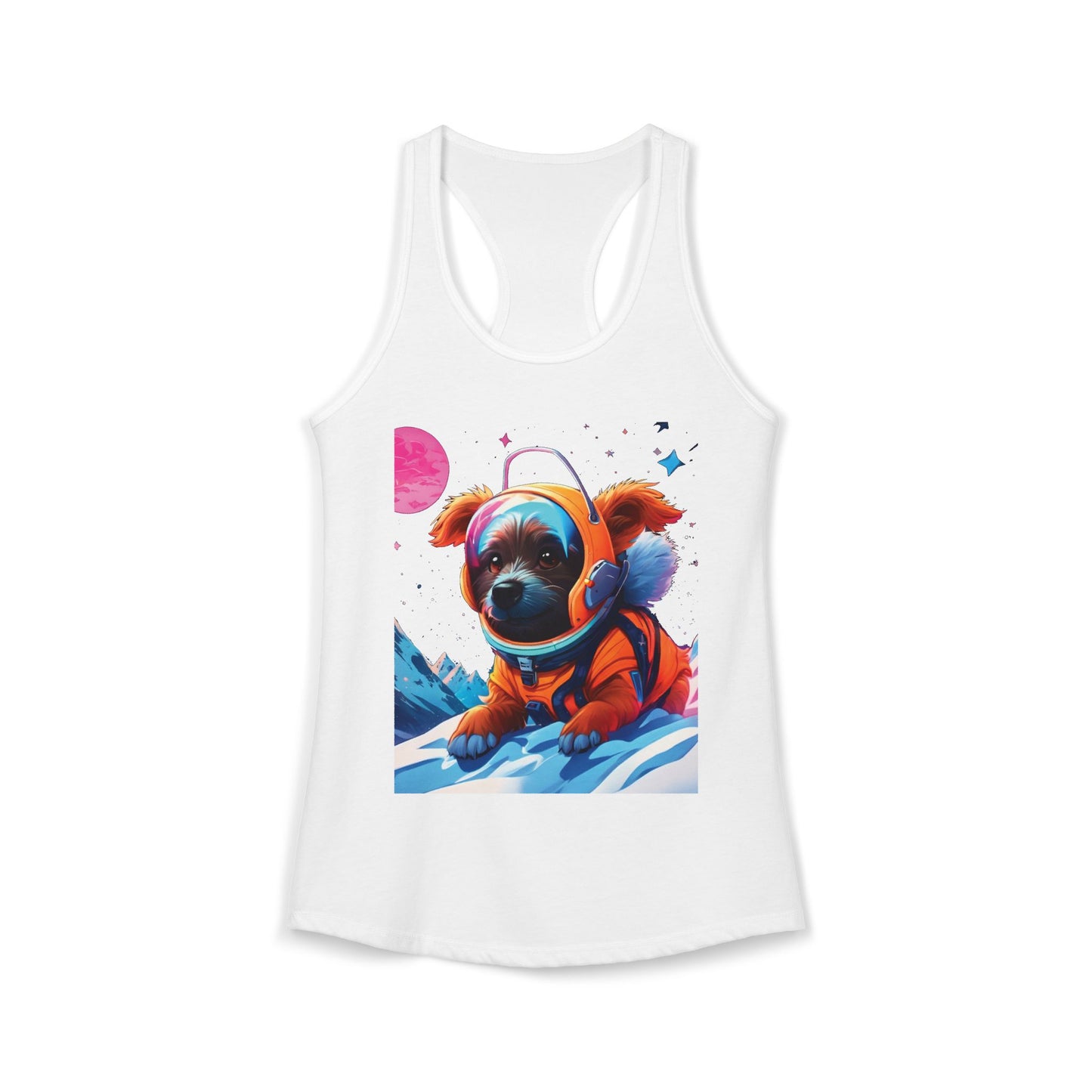 Snow Day Women's Ideal Racerback Tank