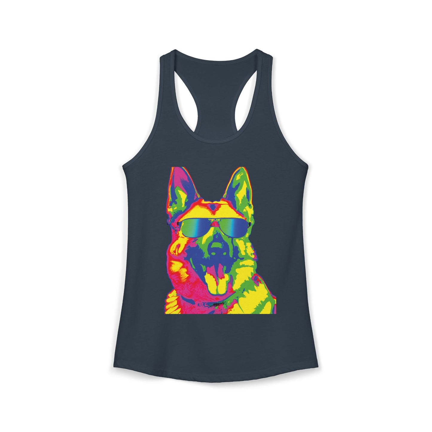 So Cal German Shepherd Women's Racerback Tank