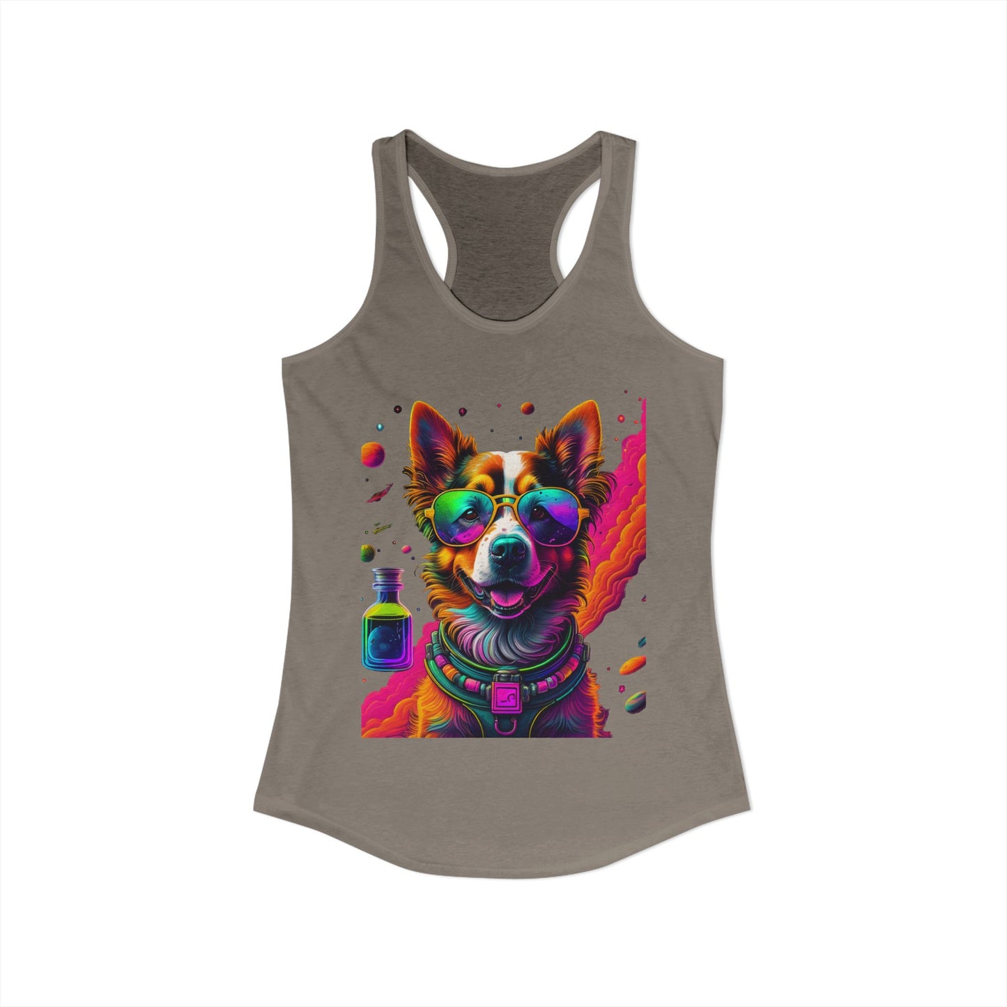 Corgi Potion Love Racerback Tank — Cute Magical Dog Tank Top