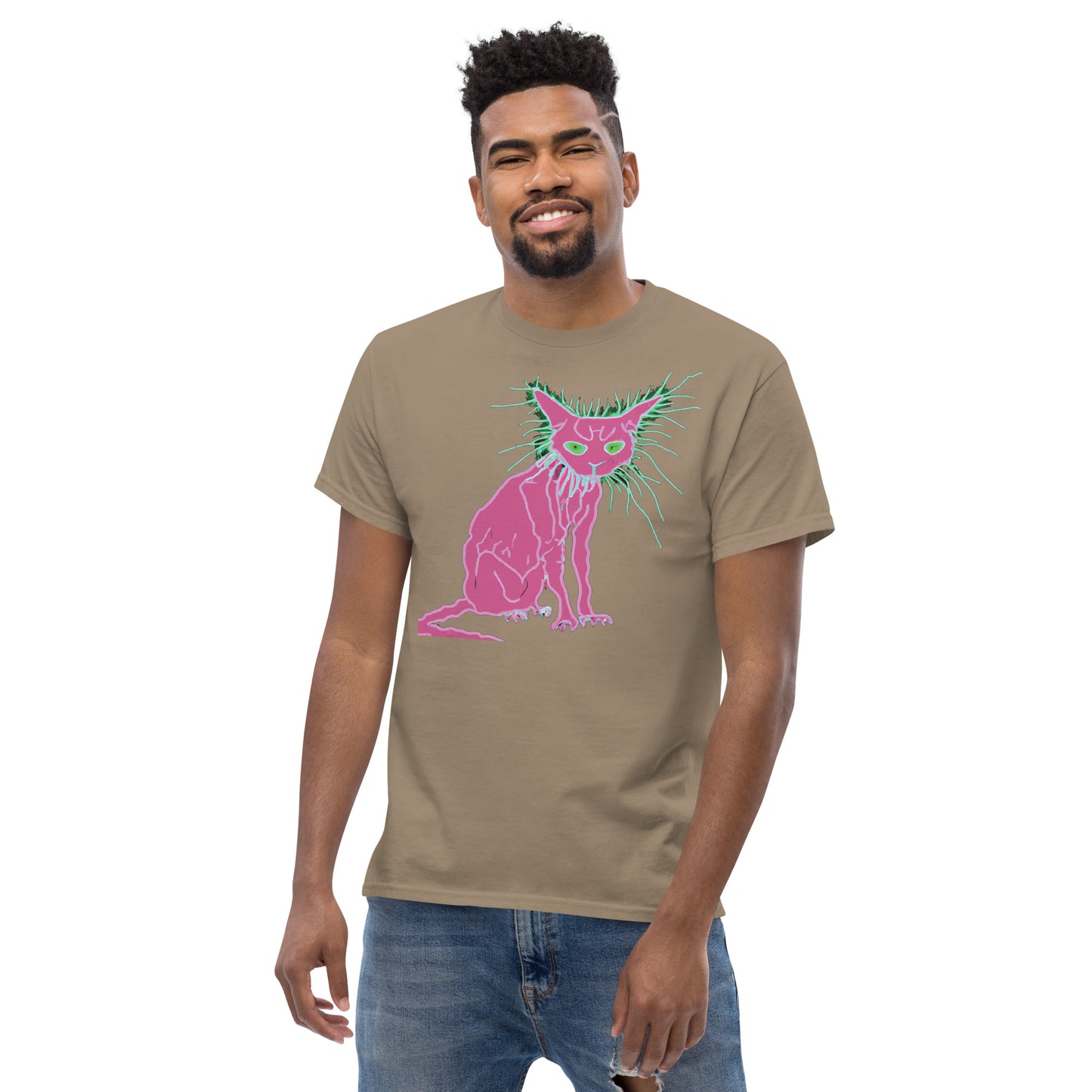 Pink Cat - Men's classic tee