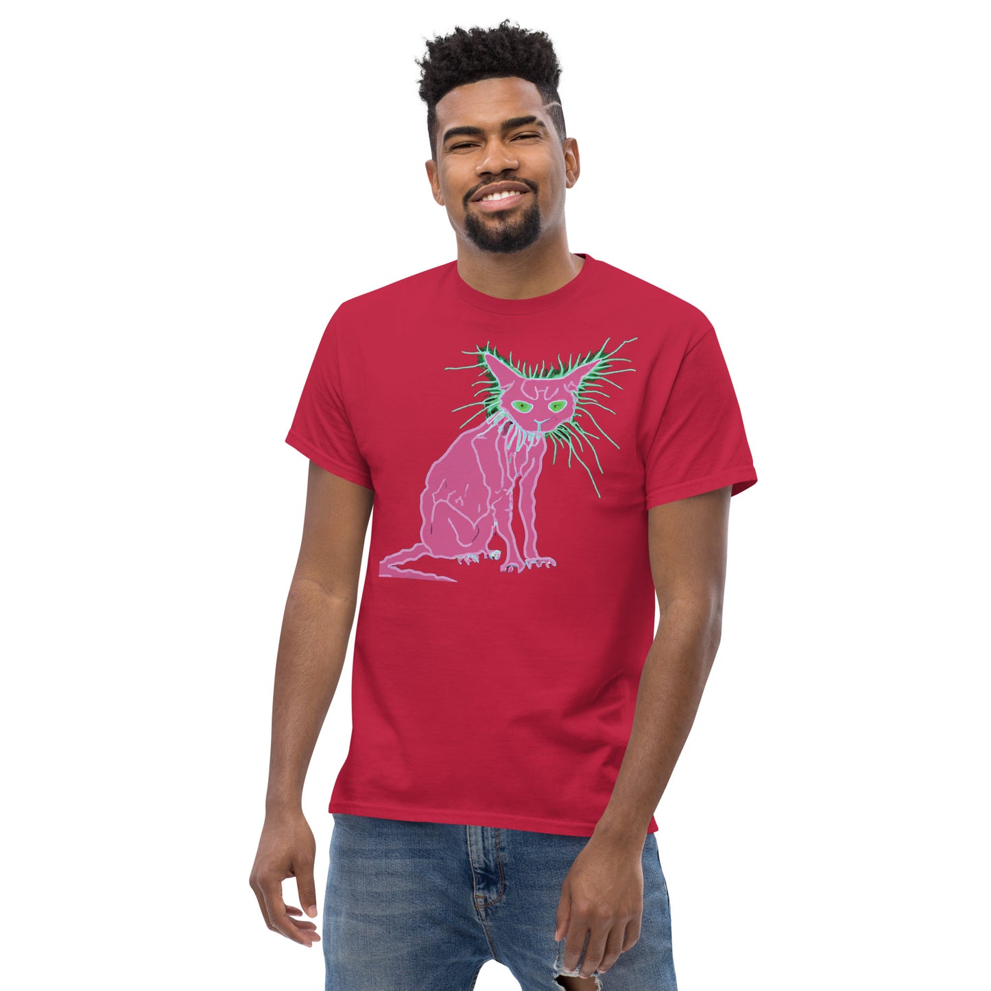 Pink Cat - Men's classic tee