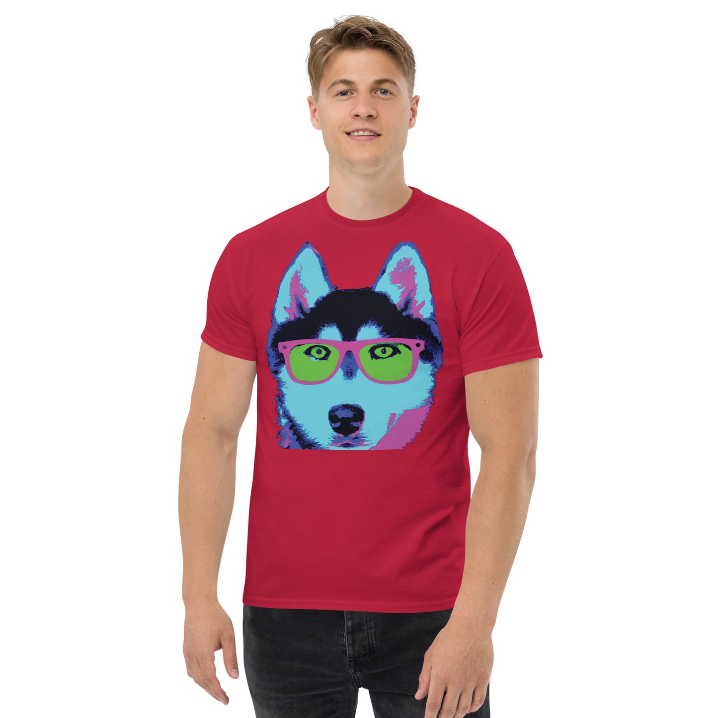 Neon Husky - Men's classic tee