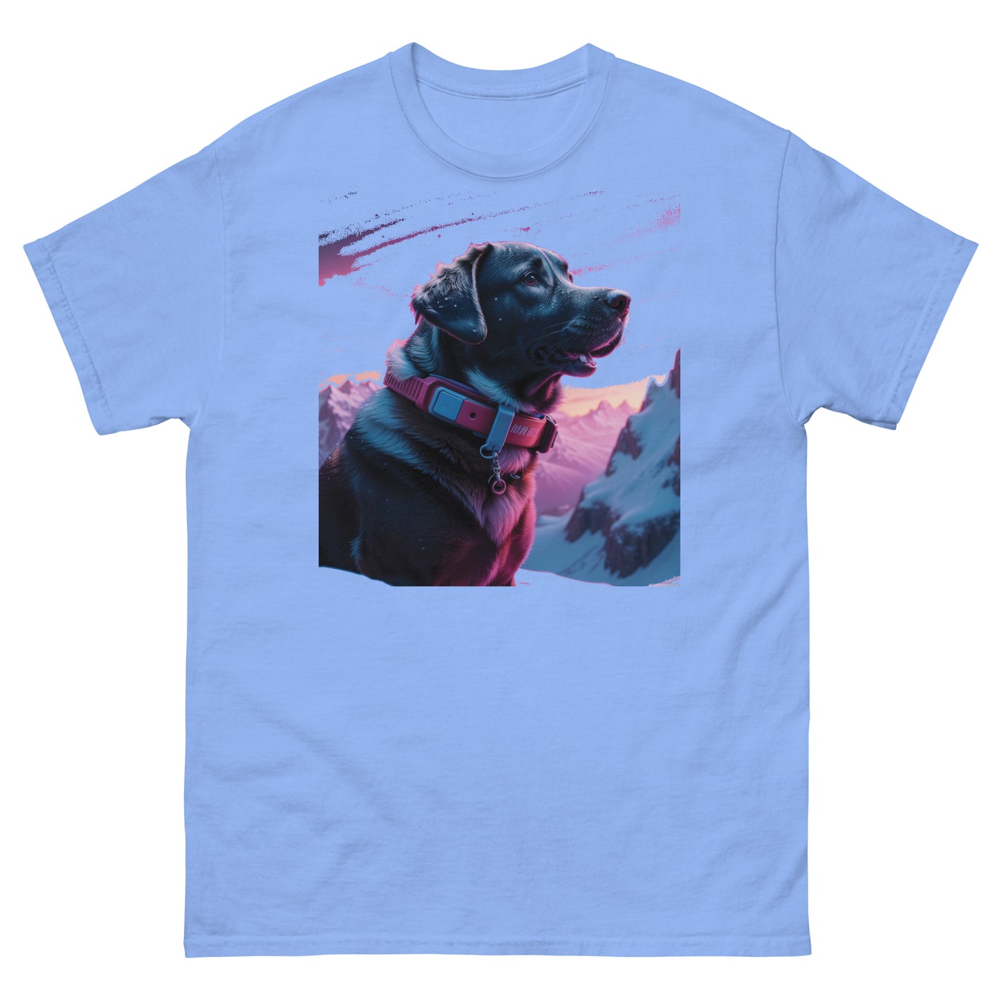 Lab In snow - Men's classic tee