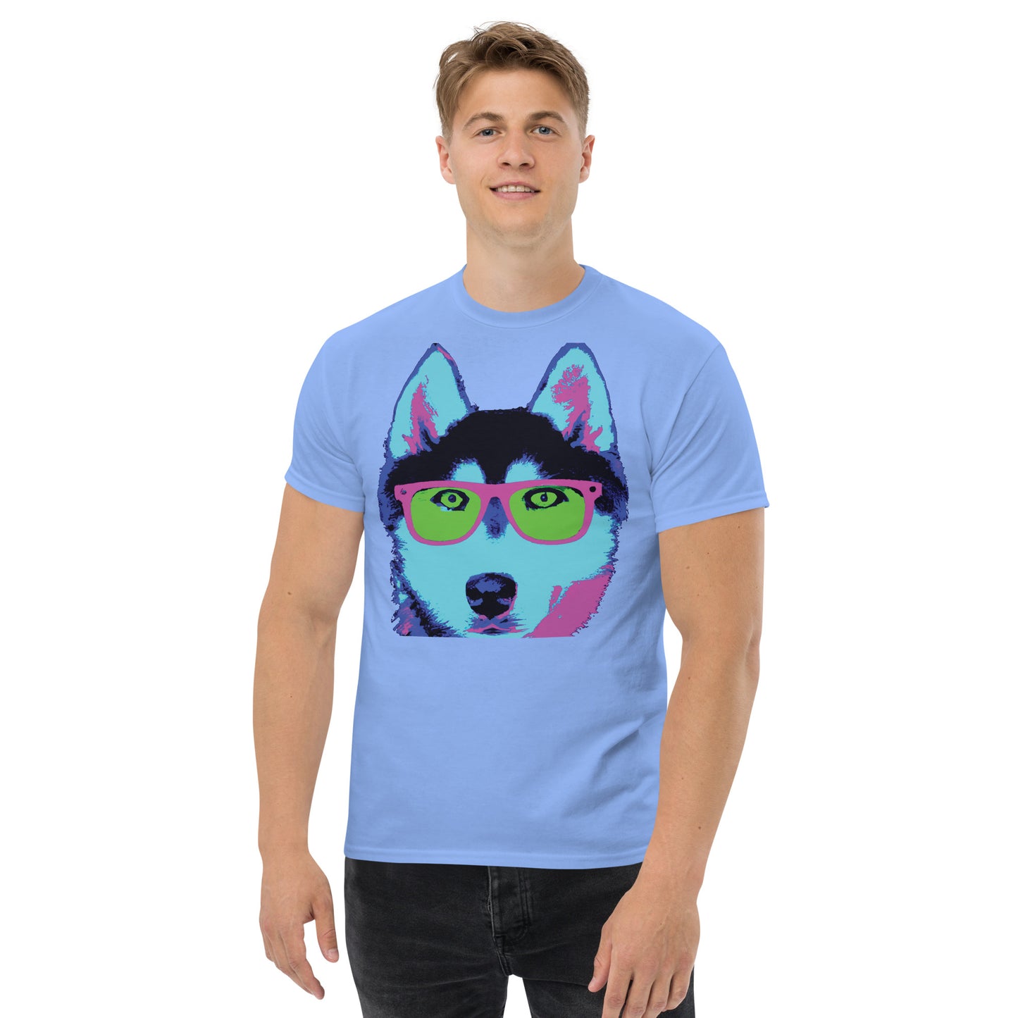 Neon Husky - Men's classic tee