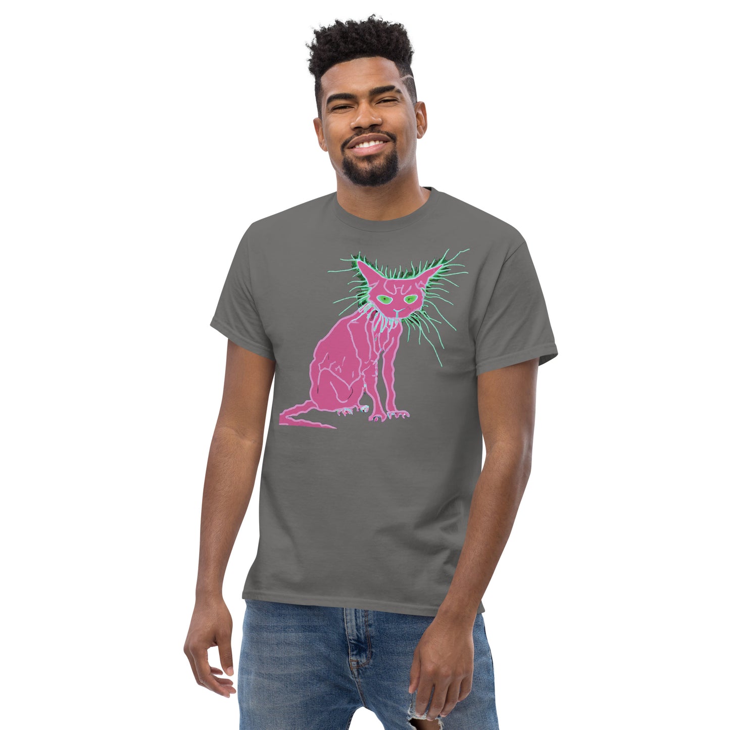 Pink Cat - Men's classic tee