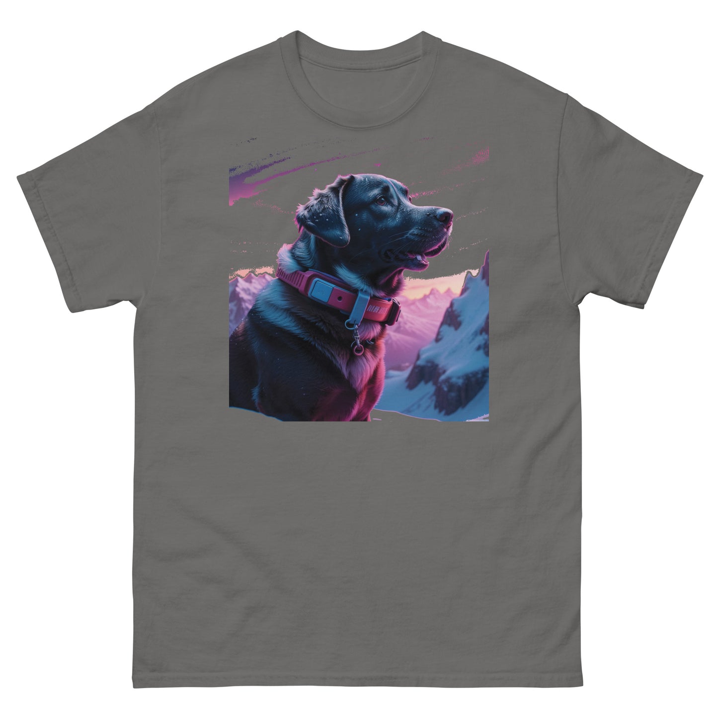 Lab In snow - Men's classic tee