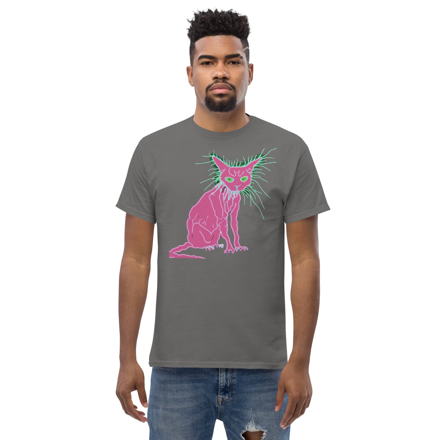 Pink Cat - Men's classic tee