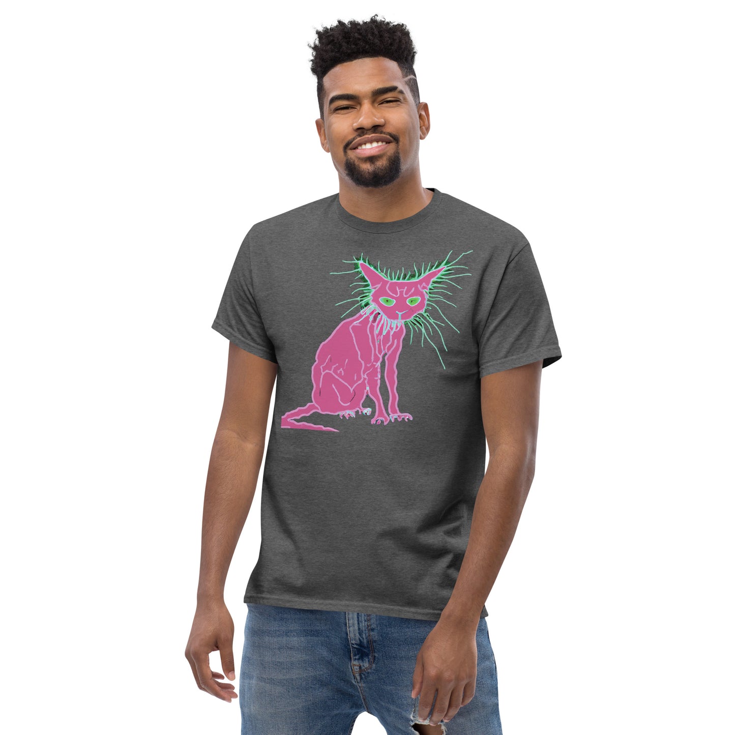 Pink Cat - Men's classic tee