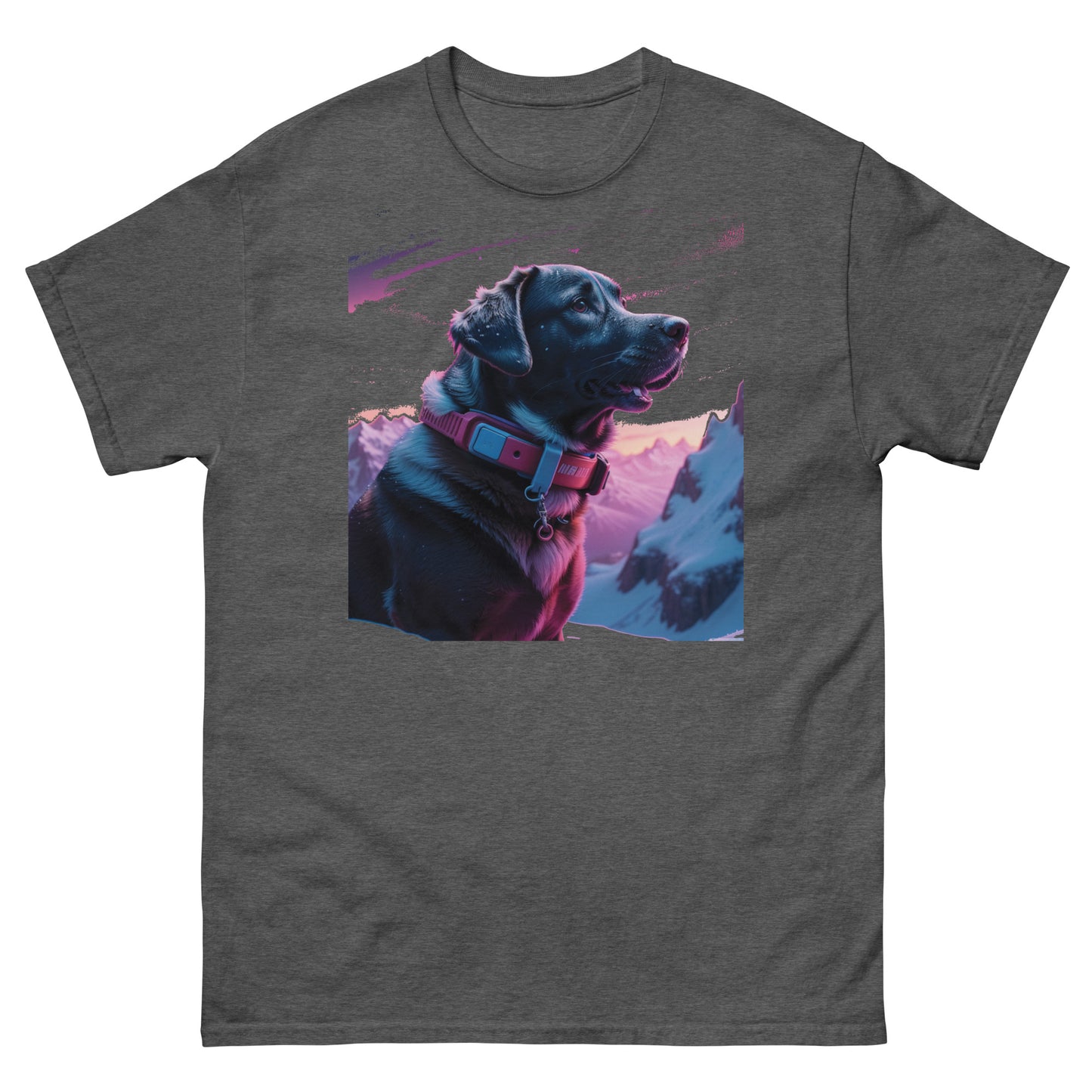 Lab In snow - Men's classic tee