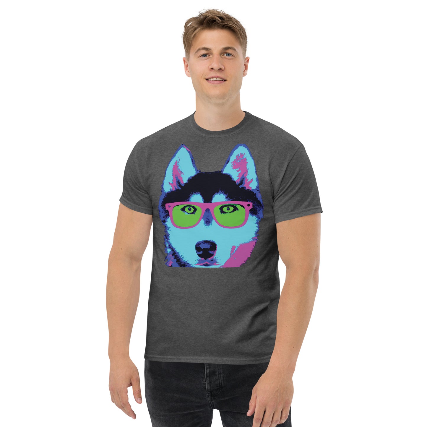 Neon Husky - Men's classic tee