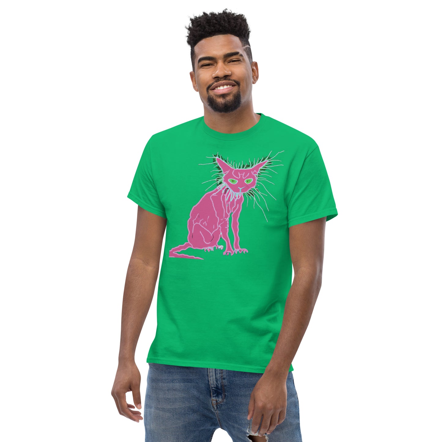 Pink Cat - Men's classic tee