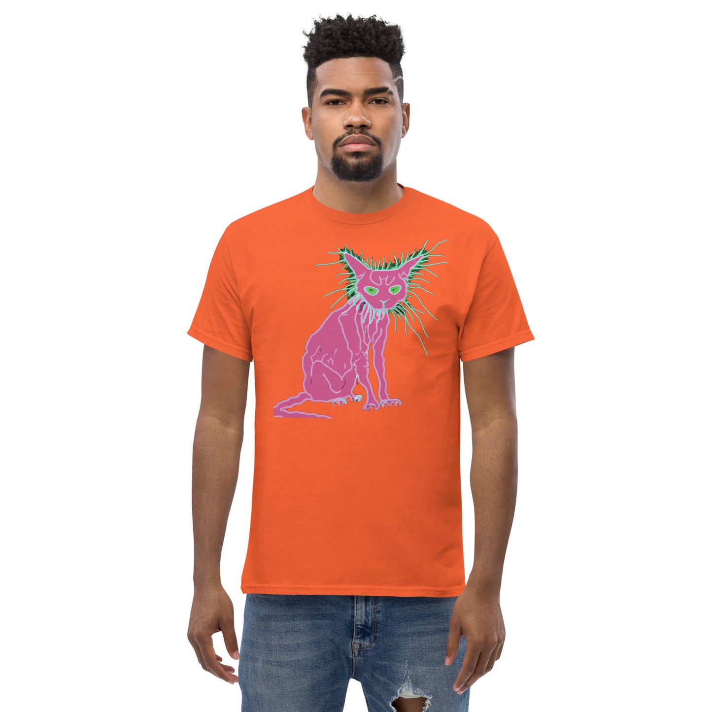 Pink Cat - Men's classic tee