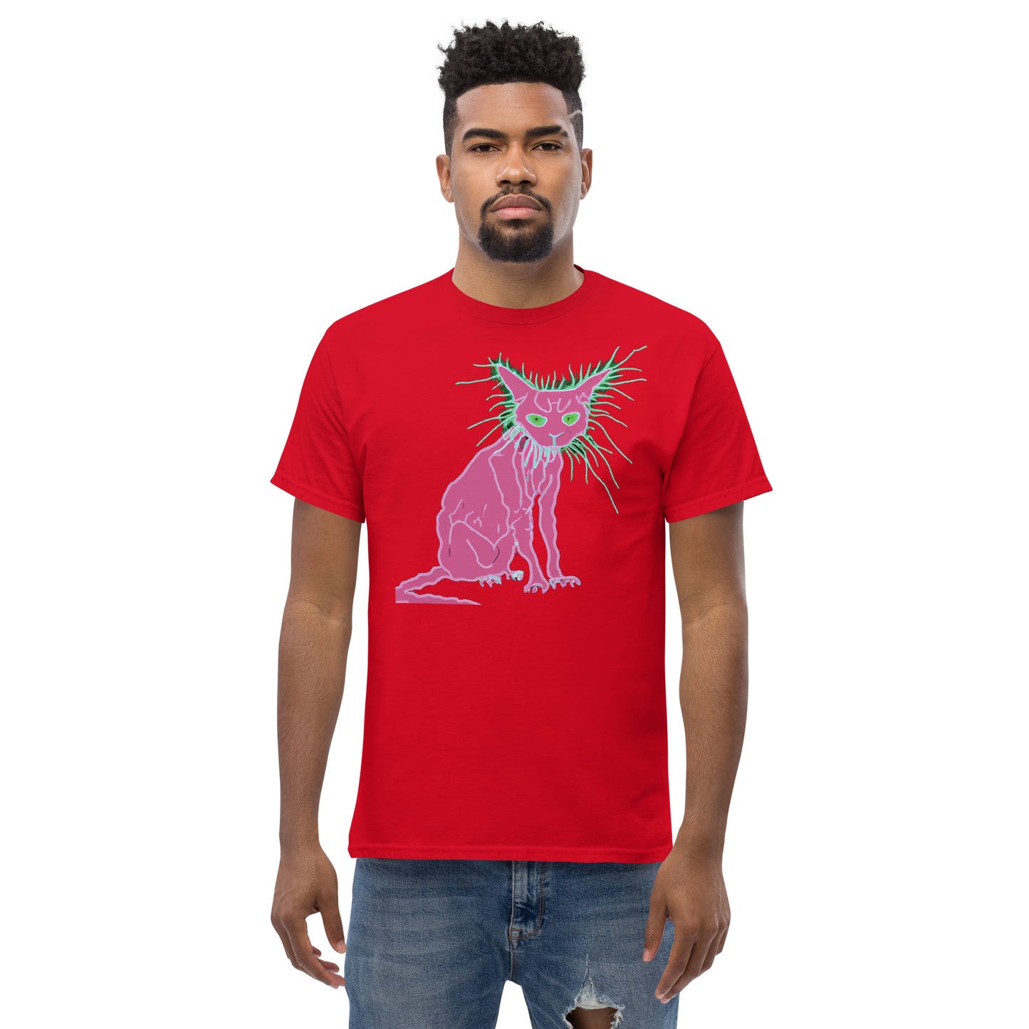 Pink Cat - Men's classic tee