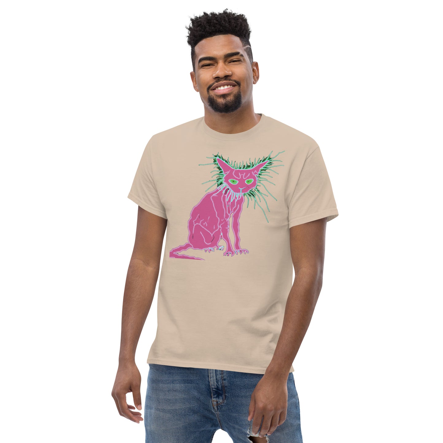 Pink Cat - Men's classic tee