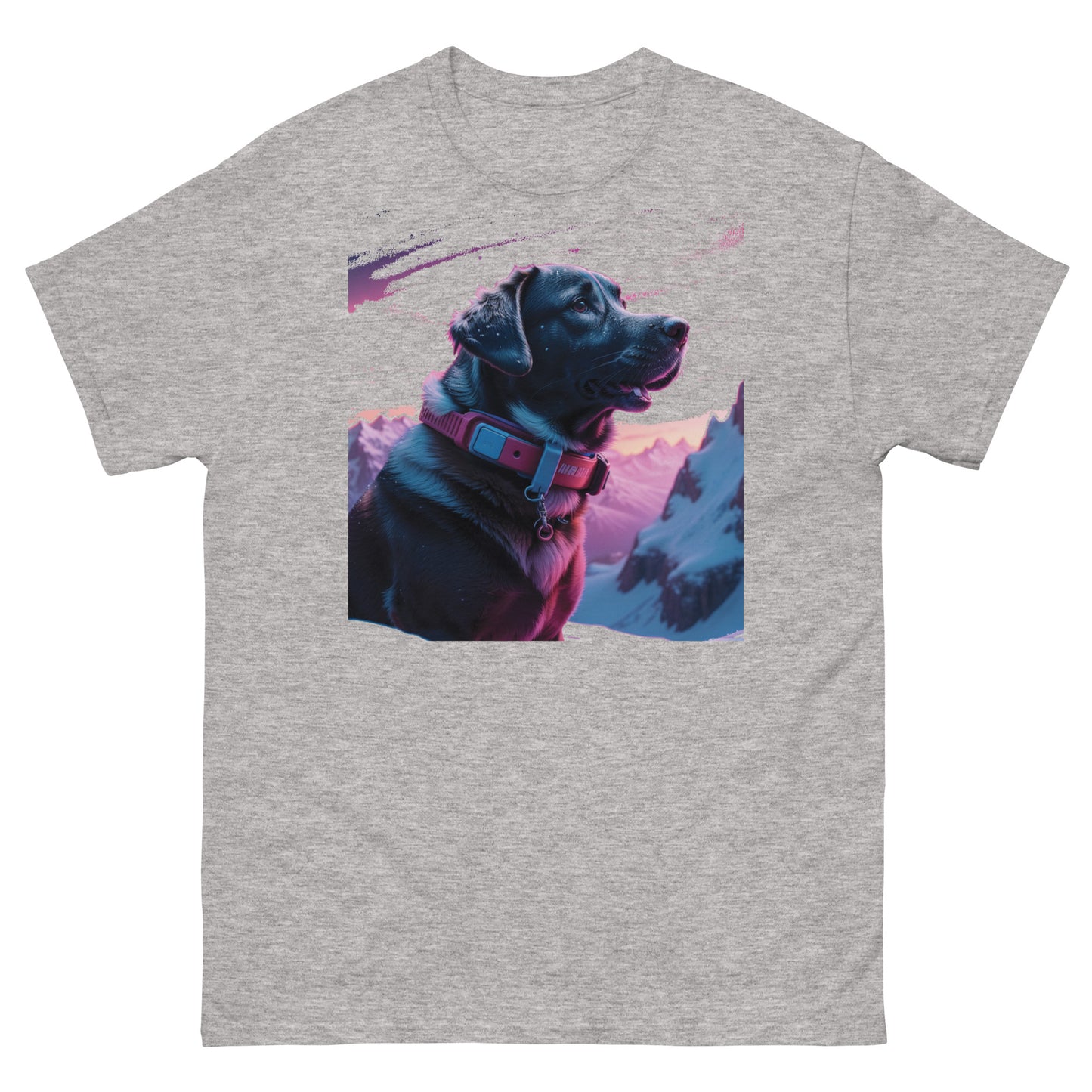 Lab In snow - Men's classic tee